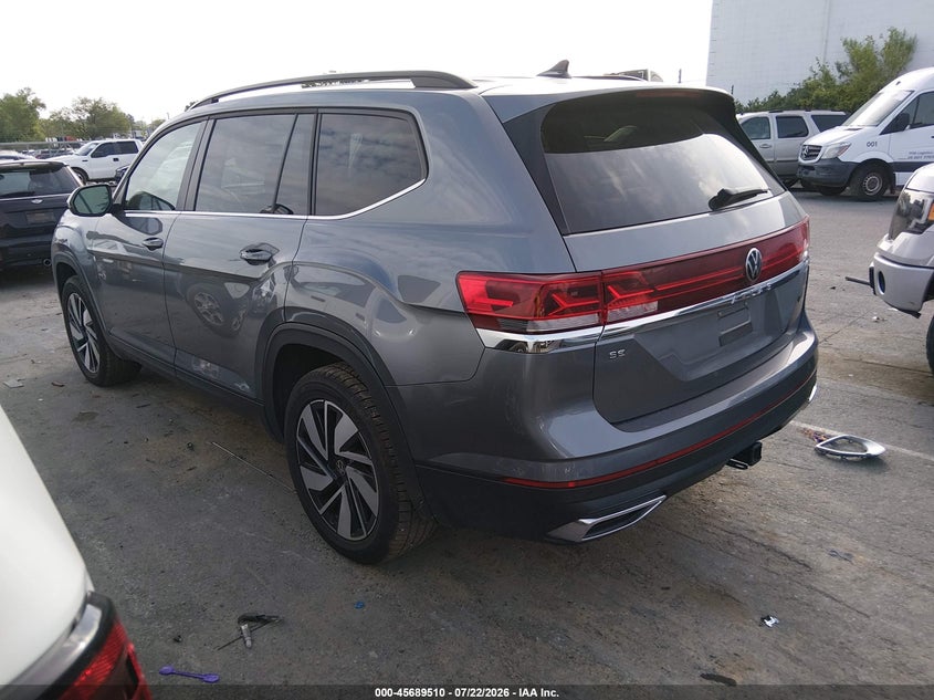 2025 Volkswagen Atlas VIN 1V2WR2CA5SC522526 IAAI salvage auction — FRONT END, Enterprise Vehicles Clear Only (Texas), sold $8,700 on 2026-07-29 (photo 3)
