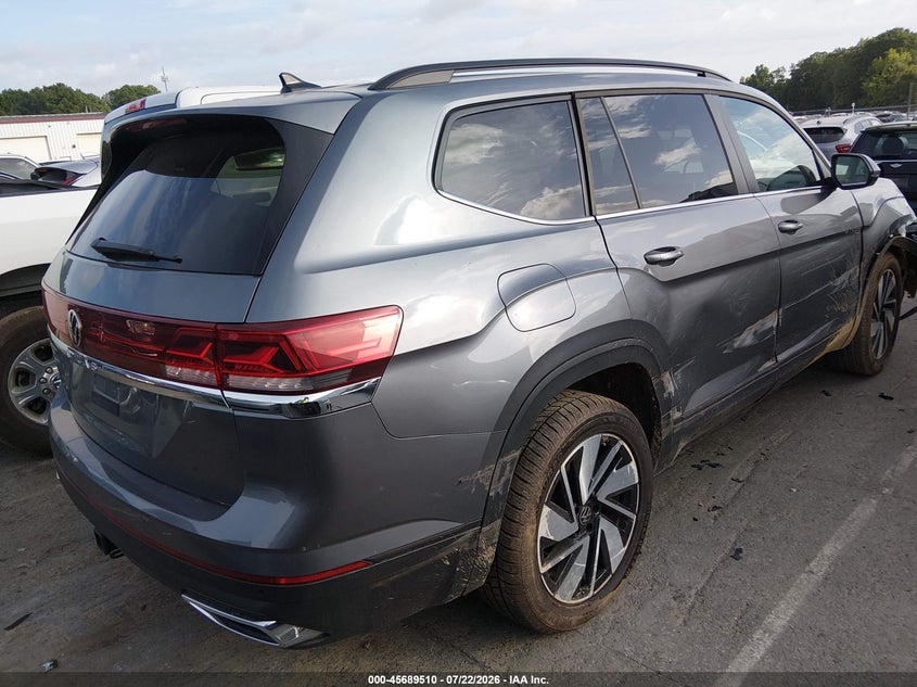 2025 Volkswagen Atlas VIN 1V2WR2CA5SC522526 IAAI salvage auction — FRONT END, Enterprise Vehicles Clear Only (Texas), sold $8,700 on 2026-07-29 (photo 4)