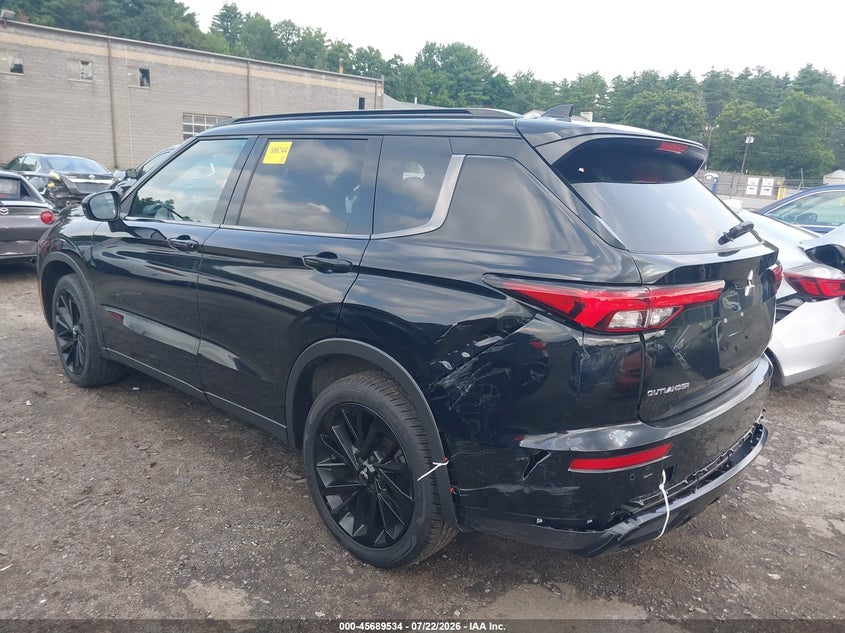 2024 Mitsubishi Outlander VIN JA4J4WA87RZ085325 IAAI salvage auction — LEFT REAR, Salvage Title, sold $1,050 on 2026-07-31 (photo 3)
