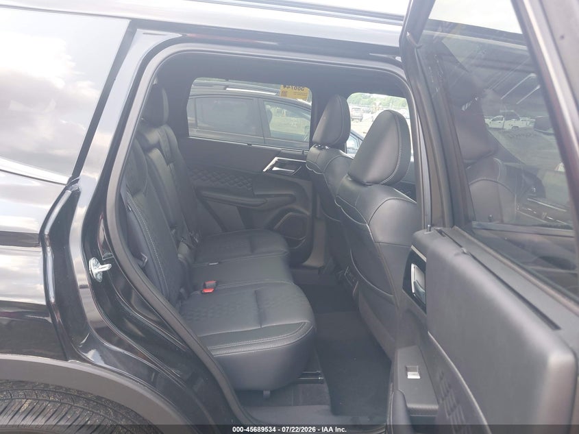 2024 Mitsubishi Outlander VIN JA4J4WA87RZ085325 IAAI salvage auction — LEFT REAR, Salvage Title, sold $1,050 on 2026-07-31 (photo 8)