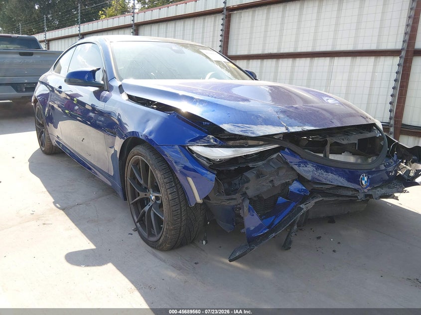 2020 BMW M4 VIN WBS3S7C08LFH07825 — IAAI salvage auction photo