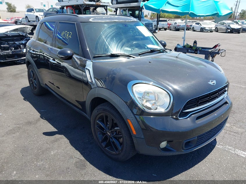 2016 Mini Countryman VIN WMWZC3C56GWT08916 IAAI salvage auction — LEFT REAR, Salvage Title, sold $1,450 on 2026-07-31 (photo 1)