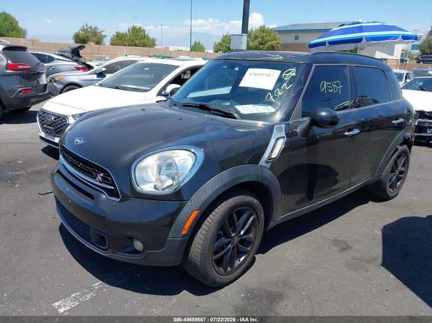 2016 Mini Countryman VIN WMWZC3C56GWT08916 IAAI salvage auction — LEFT REAR, Salvage Title, sold $1,450 on 2026-07-31 (photo 2)