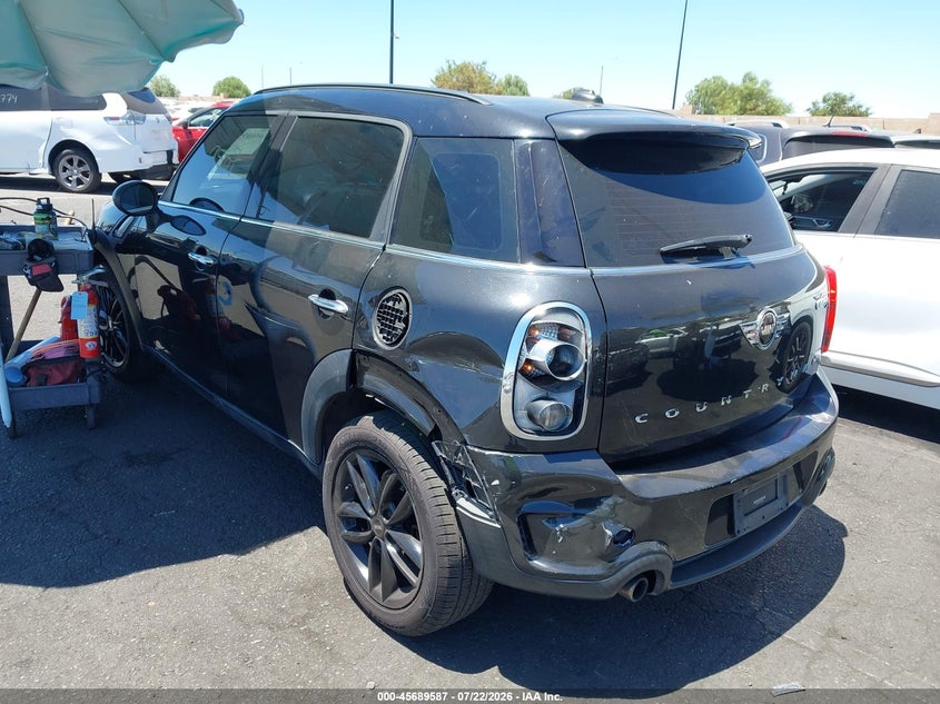 2016 Mini Countryman VIN WMWZC3C56GWT08916 IAAI salvage auction — LEFT REAR, Salvage Title, sold $1,450 on 2026-07-31 (photo 3)