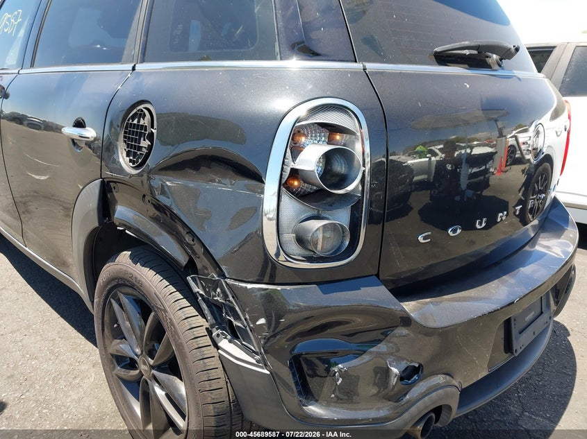 2016 Mini Countryman VIN WMWZC3C56GWT08916 IAAI salvage auction — LEFT REAR, Salvage Title, sold $1,450 on 2026-07-31 (photo 6)