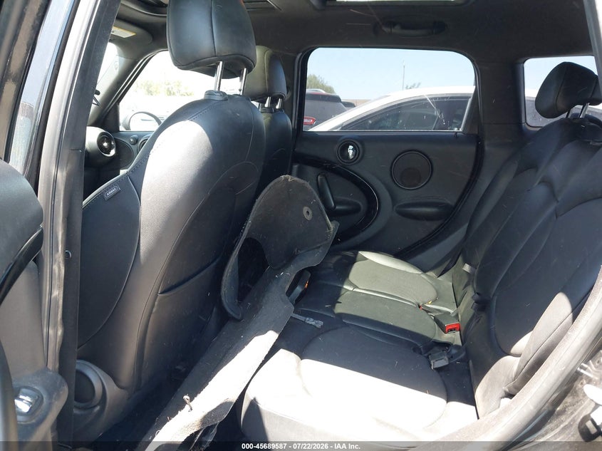 2016 Mini Countryman VIN WMWZC3C56GWT08916 IAAI salvage auction — LEFT REAR, Salvage Title, sold $1,450 on 2026-07-31 (photo 8)