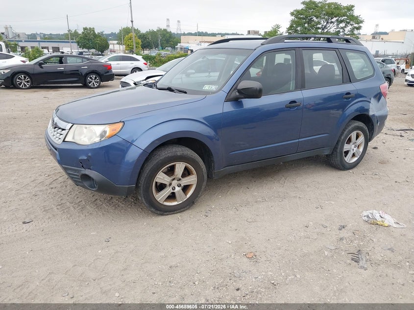 2011 Subaru Forester VIN JF2SHABC9BH776146 IAAI salvage auction — NORMAL WEAR, Clear (Pennsylvania), sold $25 on 2026-07-24 (photo 2)
