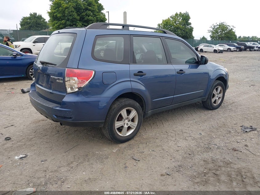 2011 Subaru Forester VIN JF2SHABC9BH776146 IAAI salvage auction — NORMAL WEAR, Clear (Pennsylvania), sold $25 on 2026-07-24 (photo 4)