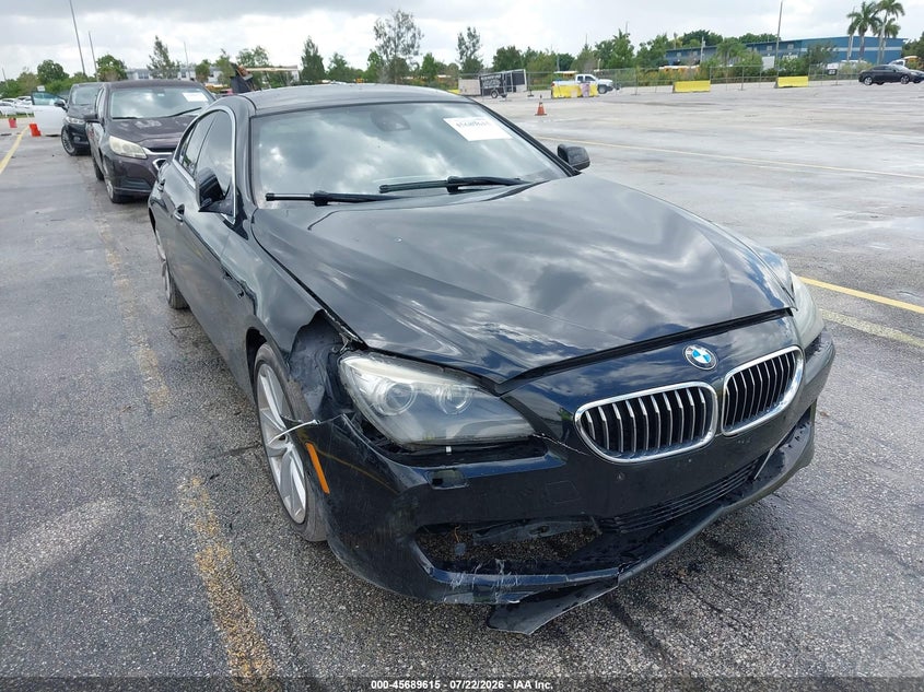 2013 BMW 6 series VIN WBA6A0C56DDF14321 IAAI salvage auction — NORMAL WEAR, Salvage (Florida), sold $700 on 2026-08-20 (photo 6)