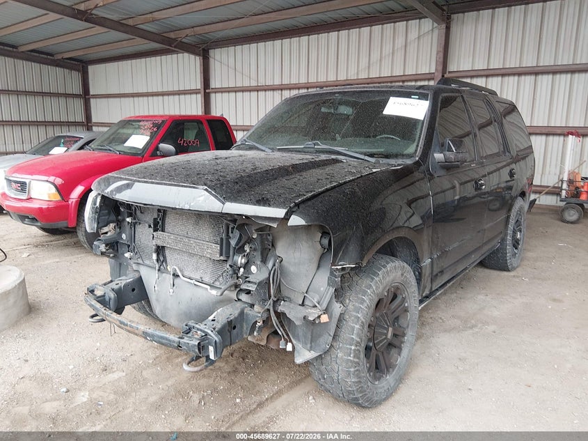 2013 Lincoln Navigator VIN 5LMJJ2J5XDEL07457 IAAI salvage auction — FRONT END, Salvage Title, sold $750 on 2026-09-24 (photo 2)