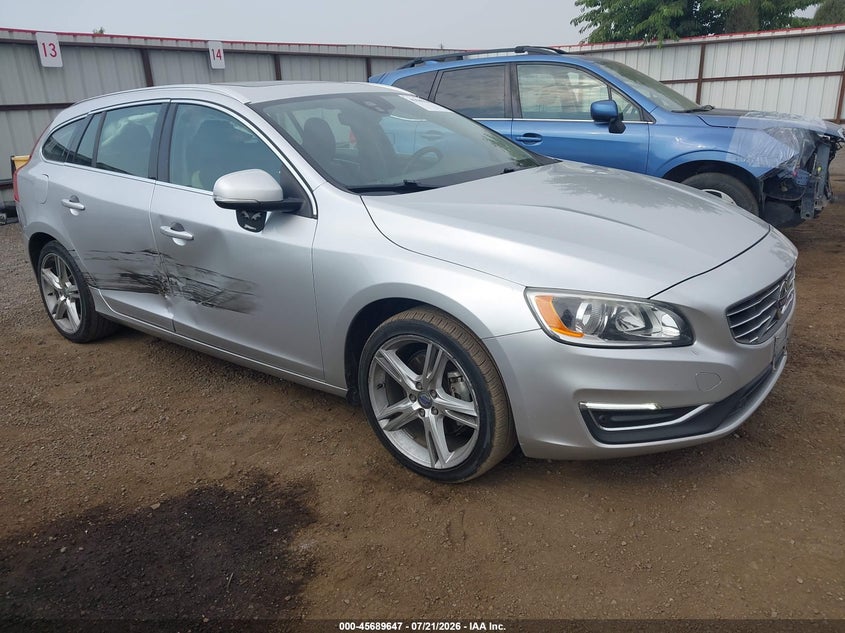 2016 Volvo V60 VIN YV140MEK9G1305577 IAAI salvage auction — SIDE, Bill Of Sale (Washington), sold $1,400 on 2026-08-11 (photo 1)