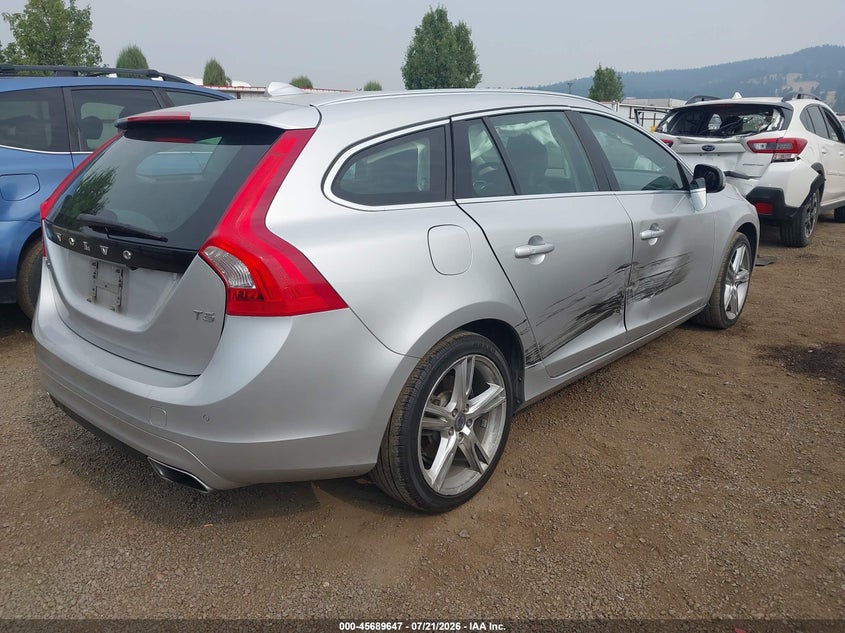 2016 Volvo V60 VIN YV140MEK9G1305577 IAAI salvage auction — SIDE, Bill Of Sale (Washington), sold $1,400 on 2026-08-11 (photo 4)