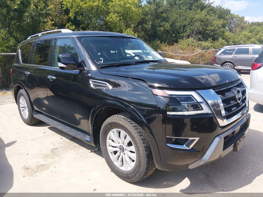 2024 Nissan Armada VIN JN8AY2AD0R9707381 IAAI salvage auction — MECHANICAL, Enterprise Vehicles Clear Only (Oregon), sold $20,000 on 2026-07-29 (photo 1)