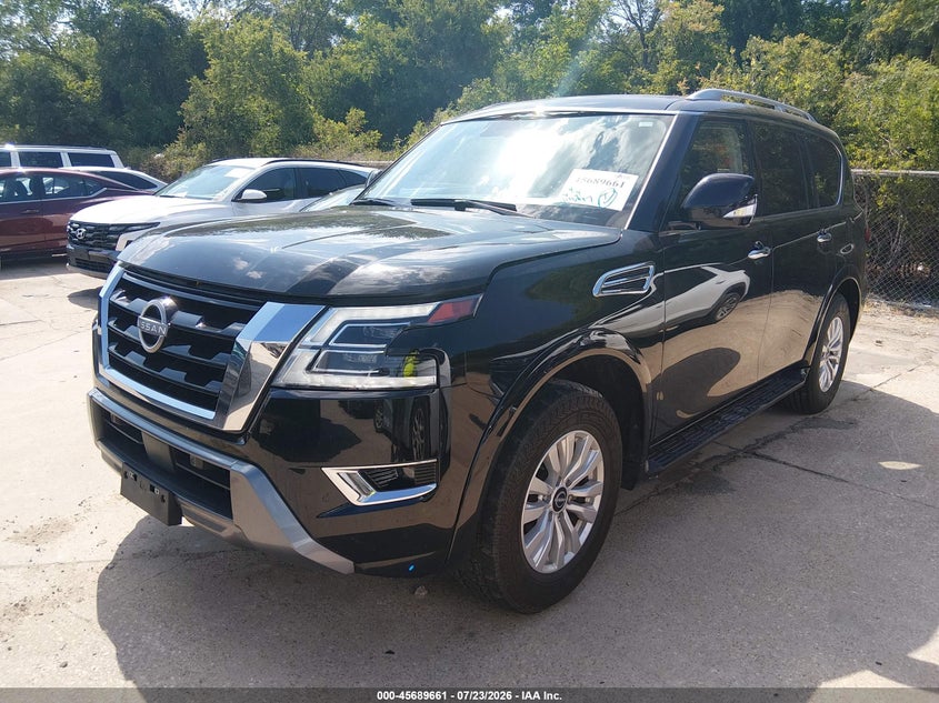 2024 Nissan Armada VIN JN8AY2AD0R9707381 IAAI salvage auction — MECHANICAL, Enterprise Vehicles Clear Only (Oregon), sold $20,000 on 2026-07-29 (photo 2)