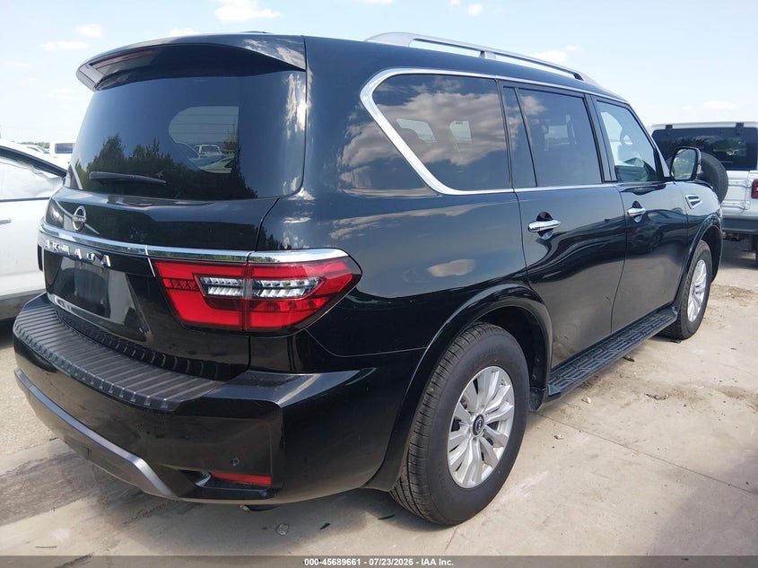 2024 Nissan Armada VIN JN8AY2AD0R9707381 IAAI salvage auction — MECHANICAL, Enterprise Vehicles Clear Only (Oregon), sold $20,000 on 2026-07-29 (photo 4)