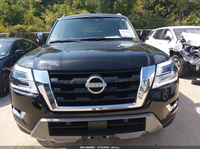 2024 Nissan Armada VIN JN8AY2AD0R9707381 IAAI salvage auction — MECHANICAL, Enterprise Vehicles Clear Only (Oregon), sold $20,000 on 2026-07-29 (photo 6)