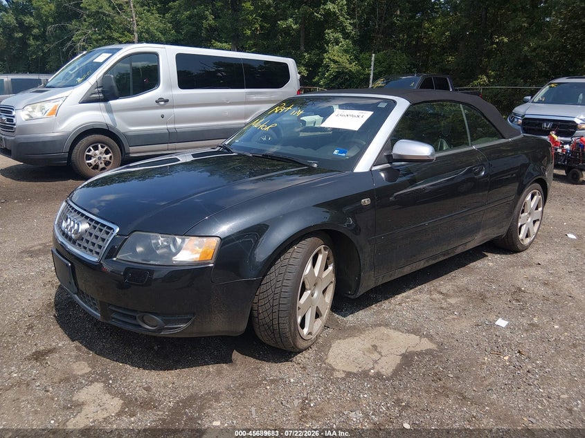 2005 Audi S4 VIN WUARL48H65K900481 IAAI salvage auction — NORMAL WEAR, Clear (Virginia), sold $125 on 2026-07-29 (photo 2)