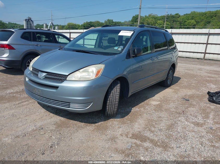2005 Toyota Sienna VIN 5TDBA23C45S049178 IAAI salvage auction — NORMAL WEAR, Clear (Illinois), sold $650 on 2026-07-29 (photo 2)
