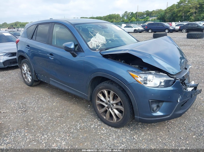 2015 Mazda Cx-5 VIN JM3KE4DY4F0469786 IAAI salvage auction — NORMAL WEAR, Clear (New York), sold $1,350 on 2026-07-28 (photo 1)