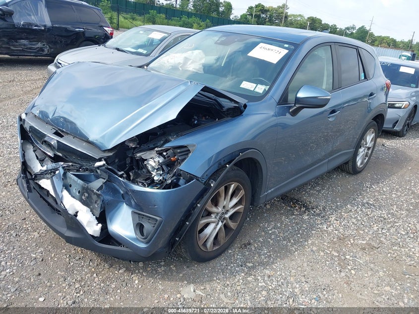 2015 Mazda Cx-5 VIN JM3KE4DY4F0469786 IAAI salvage auction — NORMAL WEAR, Clear (New York), sold $1,350 on 2026-07-28 (photo 2)
