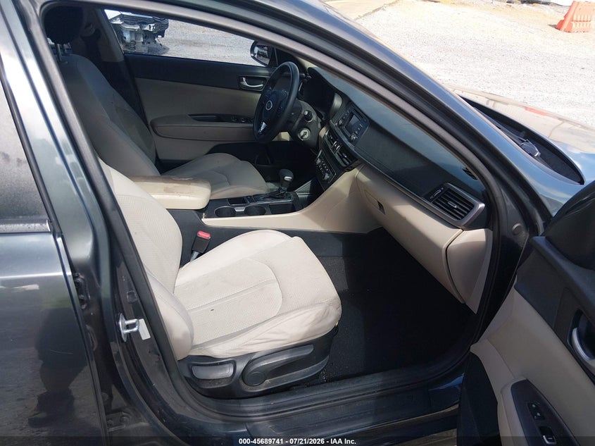 2016 Kia Optima VIN 5XXGT4L33GG049060 IAAI salvage auction — NORMAL WEAR, Clear (Alabama), sold $675 on 2026-07-31 (photo 5)