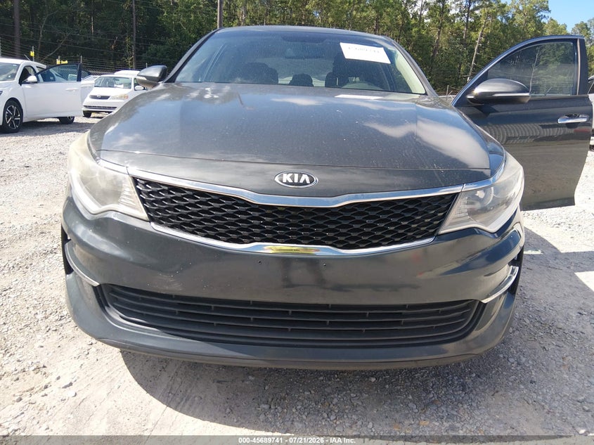 2016 Kia Optima VIN 5XXGT4L33GG049060 IAAI salvage auction — NORMAL WEAR, Clear (Alabama), sold $675 on 2026-07-31 (photo 6)
