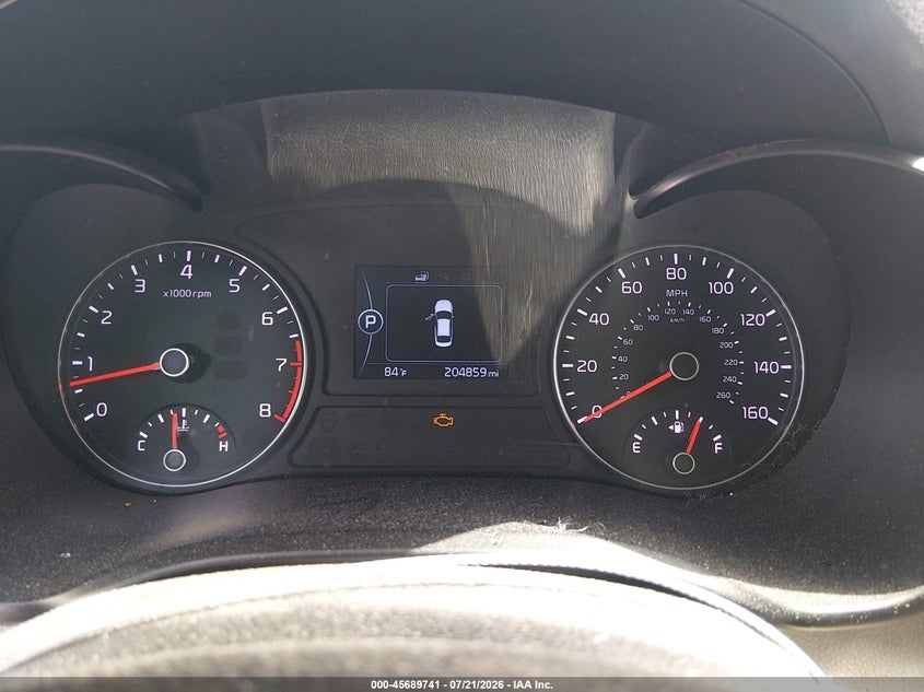 2016 Kia Optima VIN 5XXGT4L33GG049060 IAAI salvage auction — NORMAL WEAR, Clear (Alabama), sold $675 on 2026-07-31 (photo 7)
