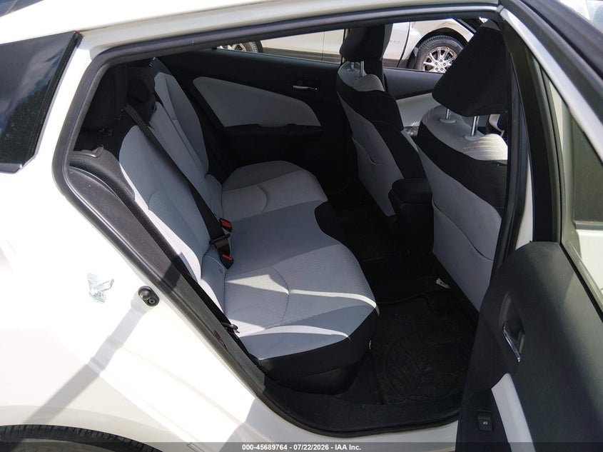 2017 Toyota Prius VIN JTDKARFU1H3539922 IAAI salvage auction — NORMAL WEAR, Clear (Indiana), sold $4,450 on 2026-07-28 (photo 8)