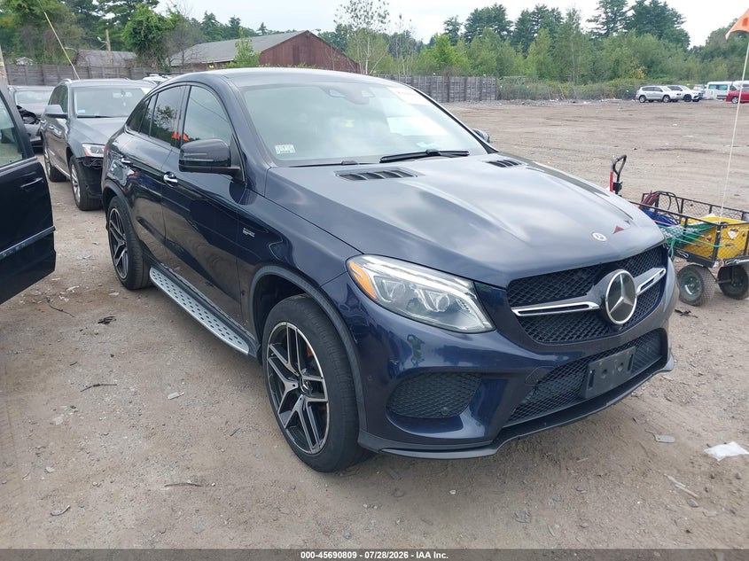 2018 Mercedes-benz Amg gle coupe VIN 4JGED6EB4JA100973 — IAAI salvage auction photo