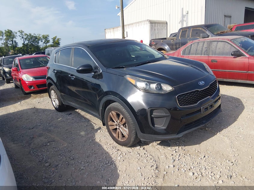 2017 Kia Sportage VIN KNDPM3AC1H7295724 IAAI salvage auction — NORMAL WEAR, Clear (Tennessee), sold $25 on 2026-07-30 (photo 1)