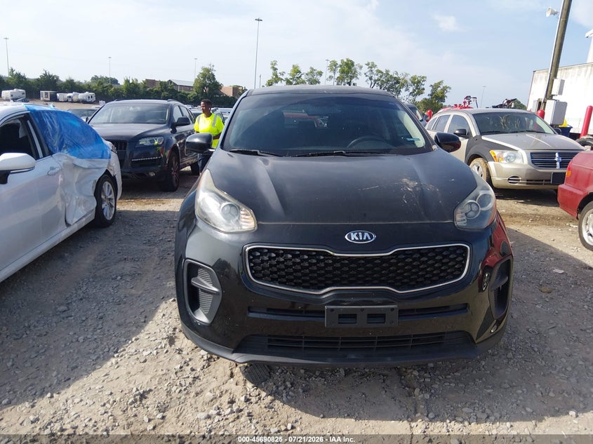 2017 Kia Sportage VIN KNDPM3AC1H7295724 IAAI salvage auction — NORMAL WEAR, Clear (Tennessee), sold $25 on 2026-07-30 (photo 6)