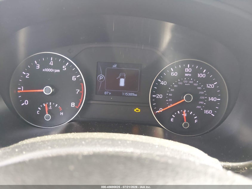 2017 Kia Sportage VIN KNDPM3AC1H7295724 IAAI salvage auction — NORMAL WEAR, Clear (Tennessee), sold $25 on 2026-07-30 (photo 7)