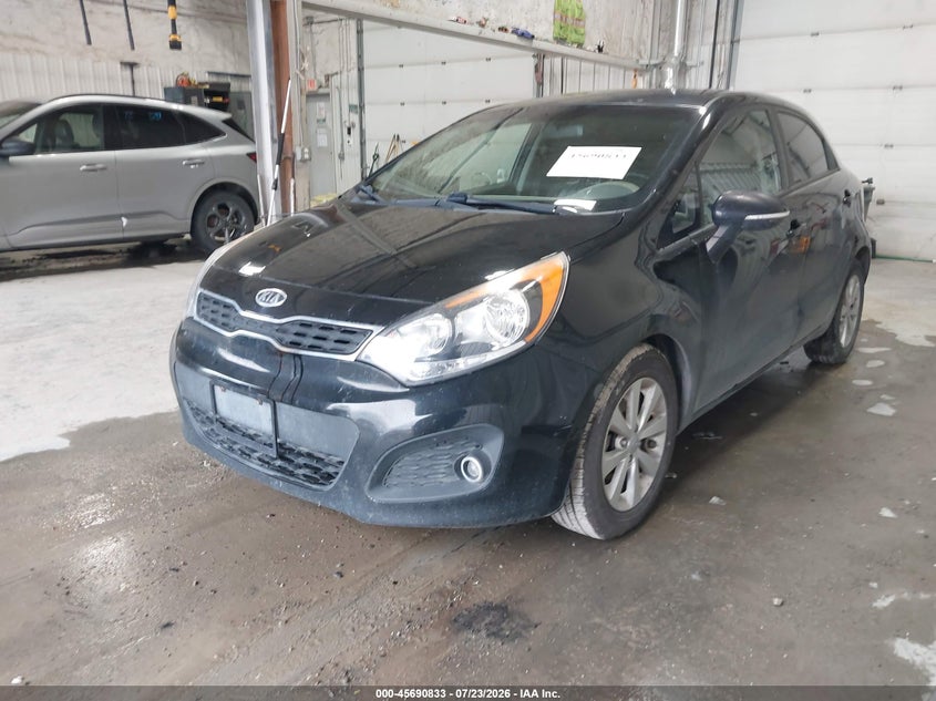 2012 Kia Rio VIN KNADN5A38C6036512 IAAI salvage auction — NORMAL WEAR, Original (Alaska), sold $325 on 2026-10-12 (photo 2)