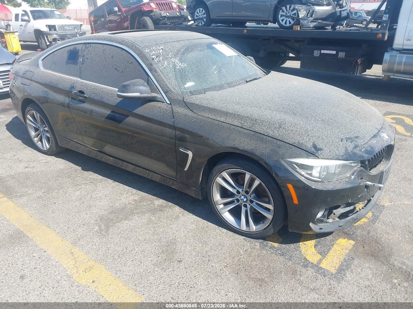 2018 BMW 4er VIN WBA4W3C59JAC97435 IAAI salvage auction — MECHANICAL, Nrc Lienholder Repossession Paperwork (California), sold $3,050 on 2026-08-18 (photo 1)