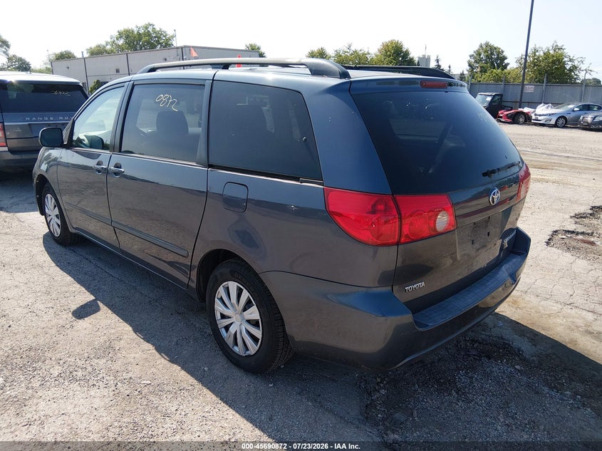 2006 Toyota Sienna VIN 5TDZA23C56S513854 IAAI salvage auction — NORMAL WEAR, Clear (Illinois), sold $550 on 2026-07-29 (photo 3)