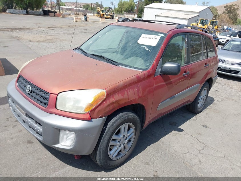 2002 Toyota Rav4 VIN JTEGH20V120066389 IAAI salvage auction — NORMAL WEAR, Clear - Dealer Only (California), sold $375 on 2026-07-28 (photo 2)