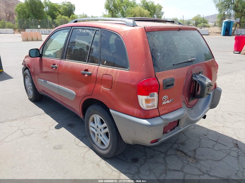 2002 Toyota Rav4 VIN JTEGH20V120066389 IAAI salvage auction — NORMAL WEAR, Clear - Dealer Only (California), sold $375 on 2026-07-28 (photo 3)