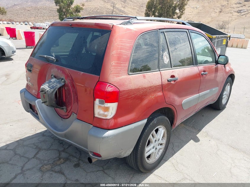 2002 Toyota Rav4 VIN JTEGH20V120066389 IAAI salvage auction — NORMAL WEAR, Clear - Dealer Only (California), sold $375 on 2026-07-28 (photo 4)