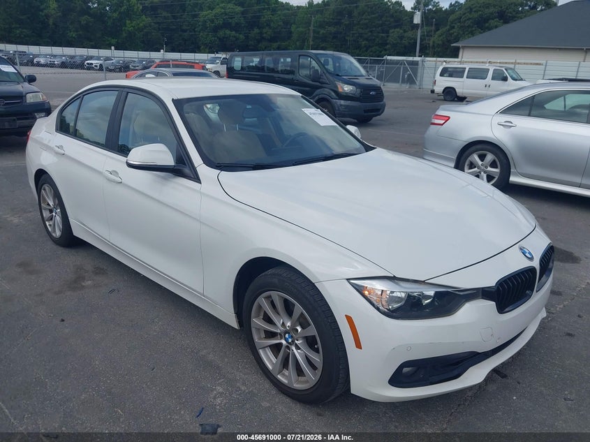 2017 BMW 3 series VIN WBA8E1G33HNU18073 — IAAI salvage auction photo