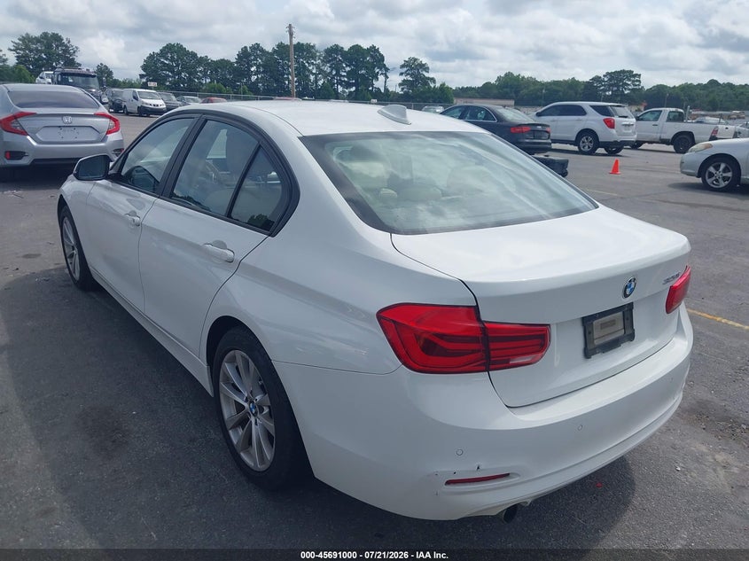 2017 BMW 3 series VIN WBA8E1G33HNU18073 IAAI salvage auction — NORMAL WEAR, Repossession Paperwork (Georgia), sold $7,350 on 2026-08-19 (photo 3)