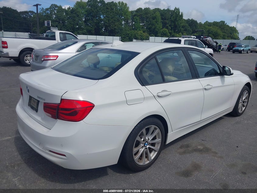 2017 BMW 3 series VIN WBA8E1G33HNU18073 IAAI salvage auction — NORMAL WEAR, Repossession Paperwork (Georgia), sold $7,350 on 2026-08-19 (photo 4)