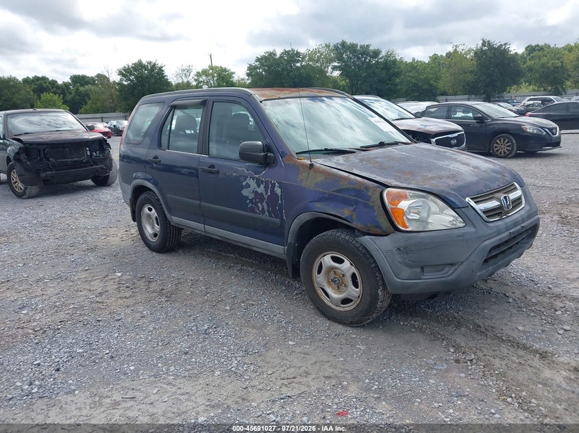 2003 Honda Cr-v VIN SHSRD68443U106679 IAAI salvage auction — NORMAL WEAR, Clear (Florida), sold $25 on 2026-07-30 (photo 1)