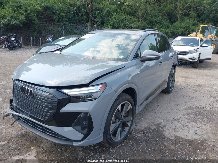 2024 Audi Q4 e-tron VIN WA1K2BFZ4RP014194 IAAI salvage auction — FRONT END, Salvage Title, sold $13,550 on 2026-09-18 (photo 2)