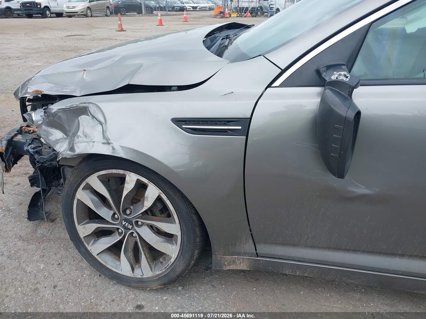 2013 Kia Optima VIN 5XXGM4A75DG123738 IAAI salvage auction — SIDE, Clear-Dealer Only (Maryland), sold $575 on 2026-07-28 (photo 6)