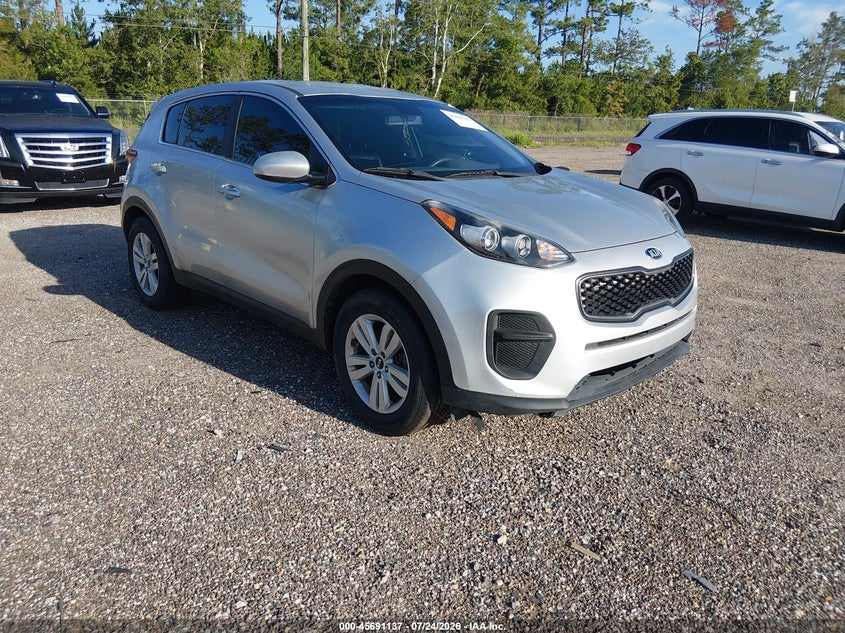 2019 Kia Sportage VIN KNDPM3ACXK7580638 IAAI salvage auction — MECHANICAL, Clear (Florida), sold $2,050 on 2026-07-28 (photo 1)