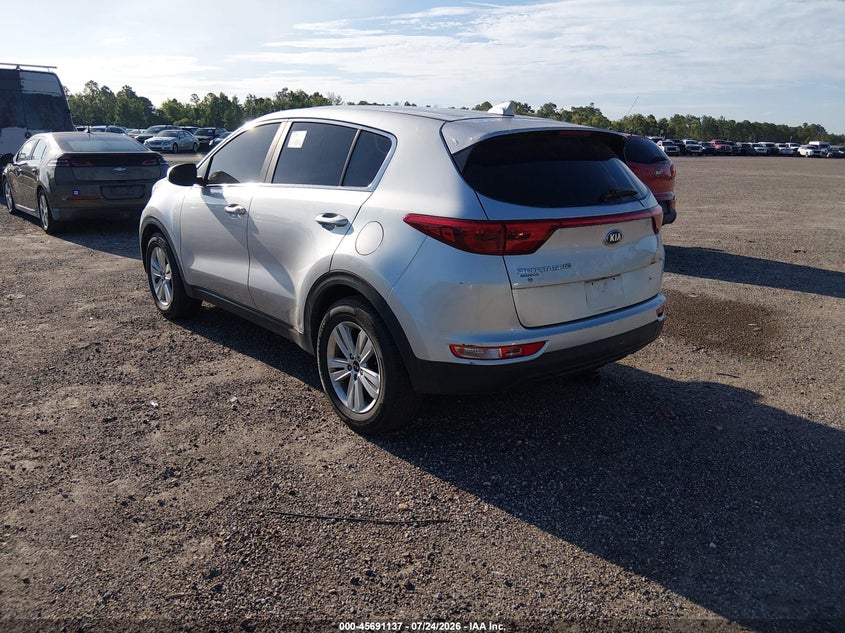 2019 Kia Sportage VIN KNDPM3ACXK7580638 IAAI salvage auction — MECHANICAL, Clear (Florida), sold $2,050 on 2026-07-28 (photo 3)