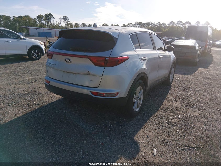 2019 Kia Sportage VIN KNDPM3ACXK7580638 IAAI salvage auction — MECHANICAL, Clear (Florida), sold $2,050 on 2026-07-28 (photo 4)