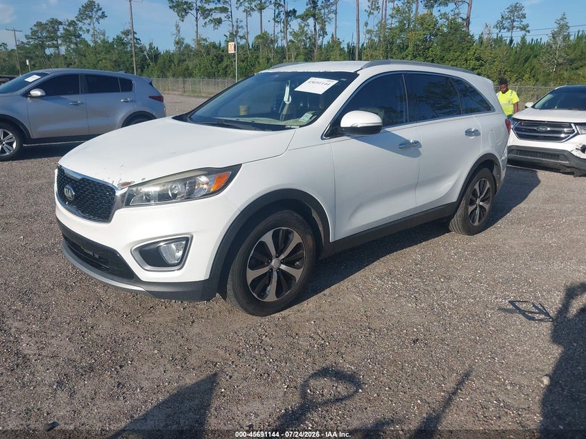 2016 Kia Sorento VIN 5XYPH4A17GG044636 IAAI salvage auction — FRONT END, Clear (Florida), sold $1,850 on 2026-07-28 (photo 2)