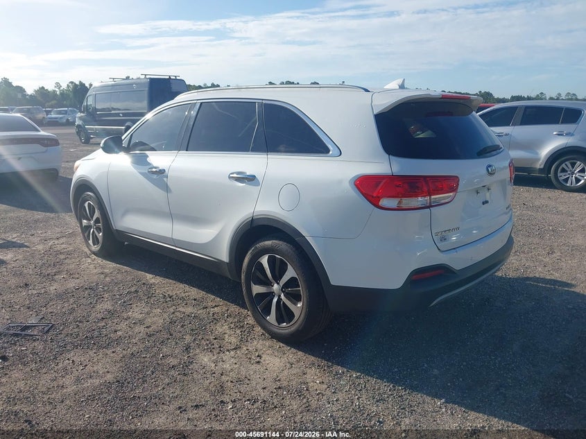 2016 Kia Sorento VIN 5XYPH4A17GG044636 IAAI salvage auction — FRONT END, Clear (Florida), sold $1,850 on 2026-07-28 (photo 3)