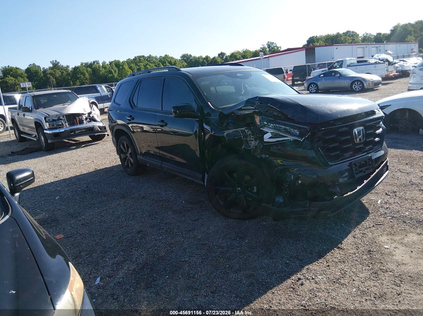 2025 Honda Pilot VIN 5FNYG1H97SB160582 IAAI salvage auction — Front End, Salvage, sold $17,500 on 2026-10-19 (photo 1)